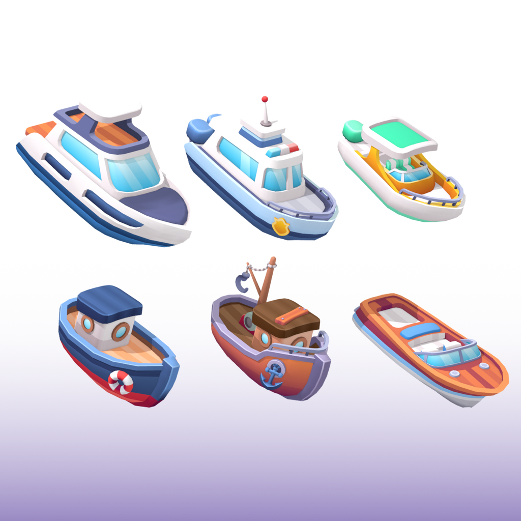 Boats 3D Pack