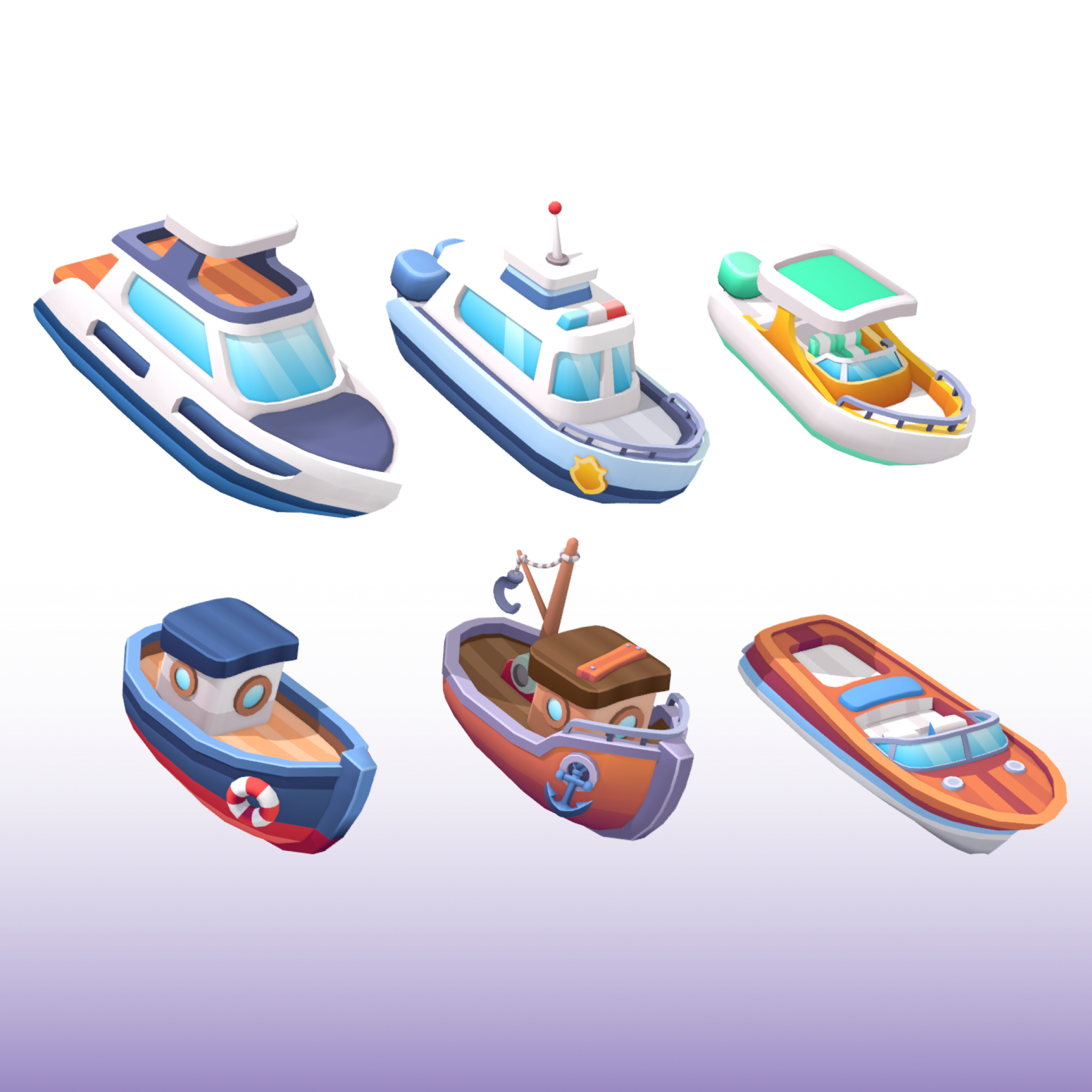 Boats 3D Pack